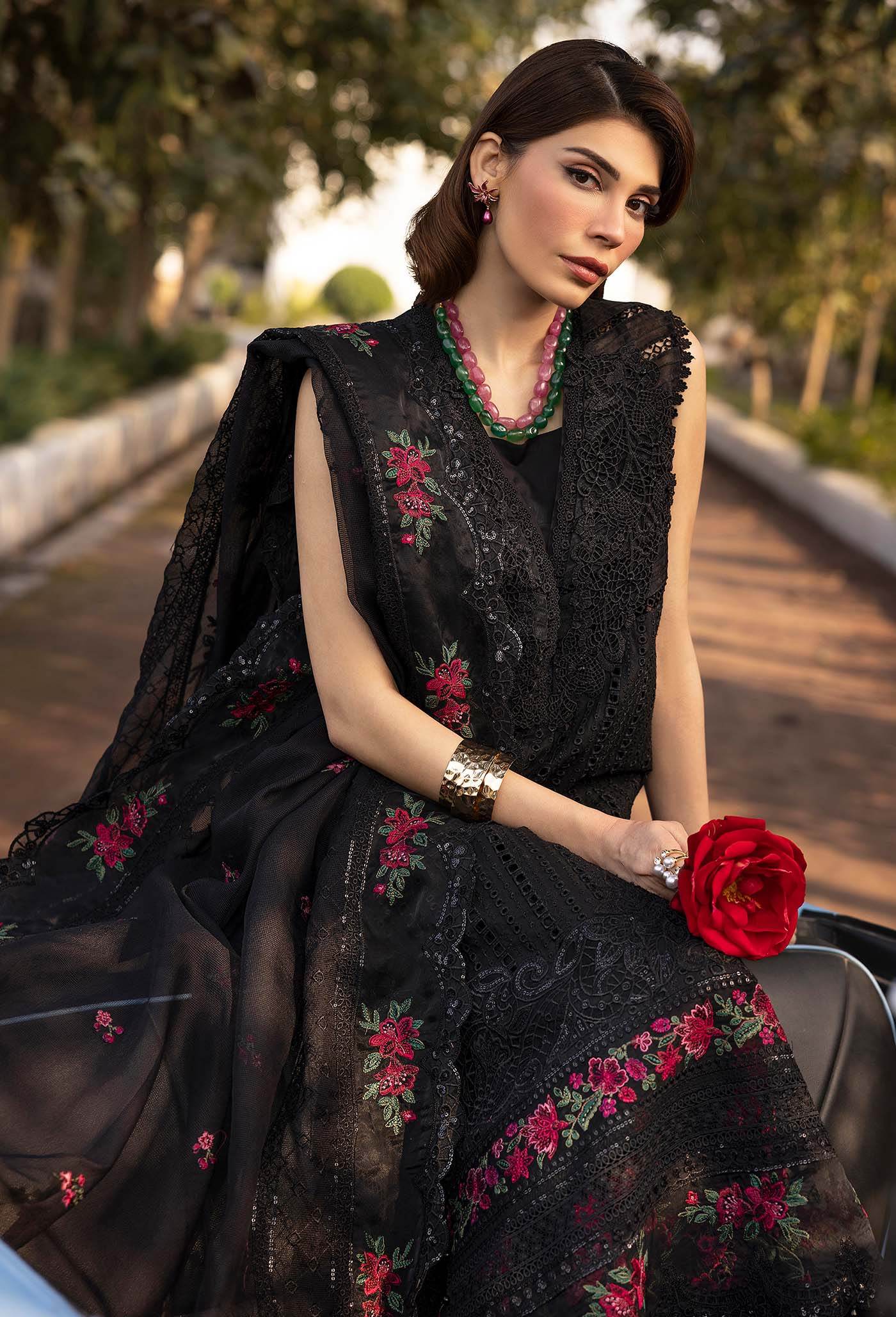 Adans Libas Summer's Dream Embroidered Lawn Unstitched 3 Piece - Jotey