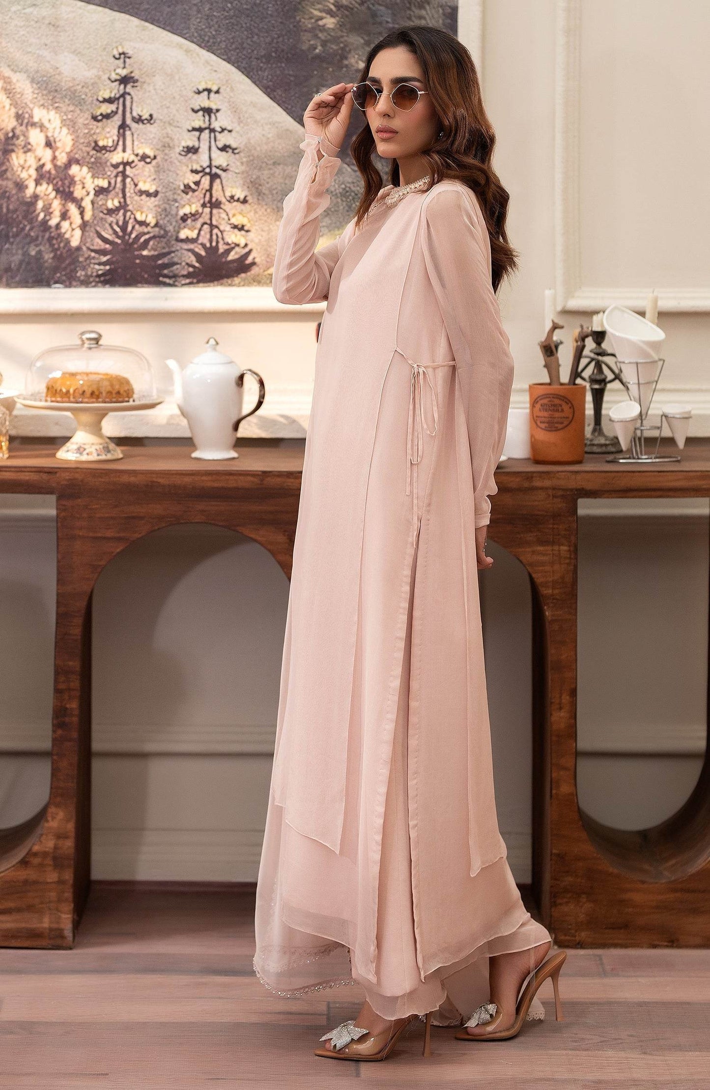 Zevk Babes Hand Embellished Stitched 3pcs - Jotey