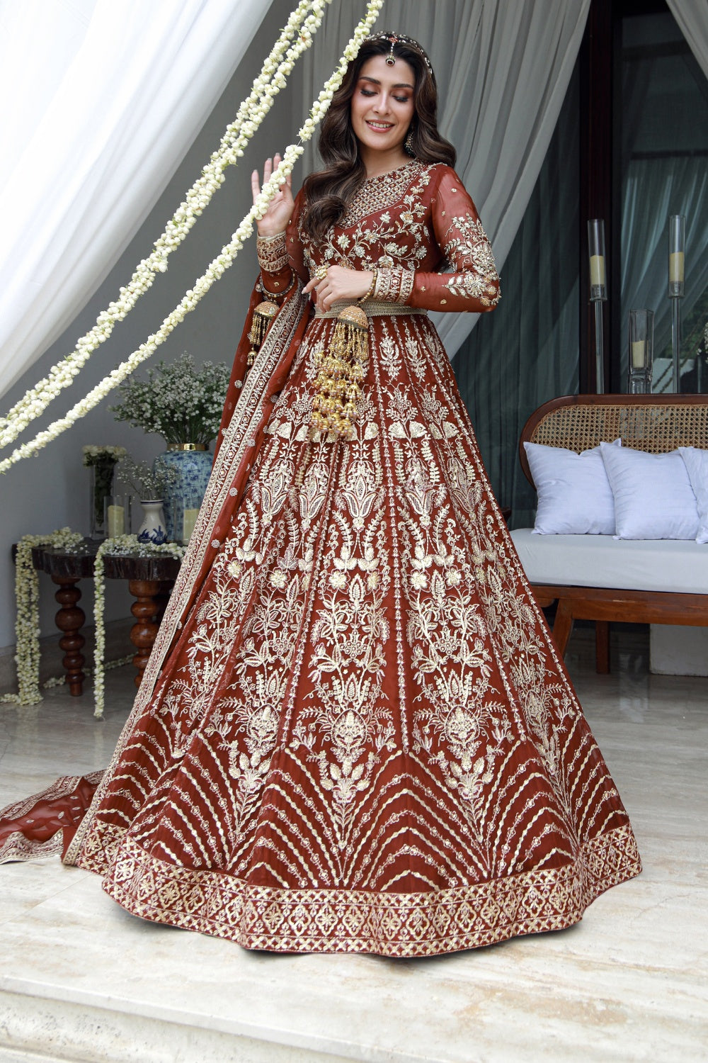 Gulmina Embroidered Chiffon Unstitched 4 Piece