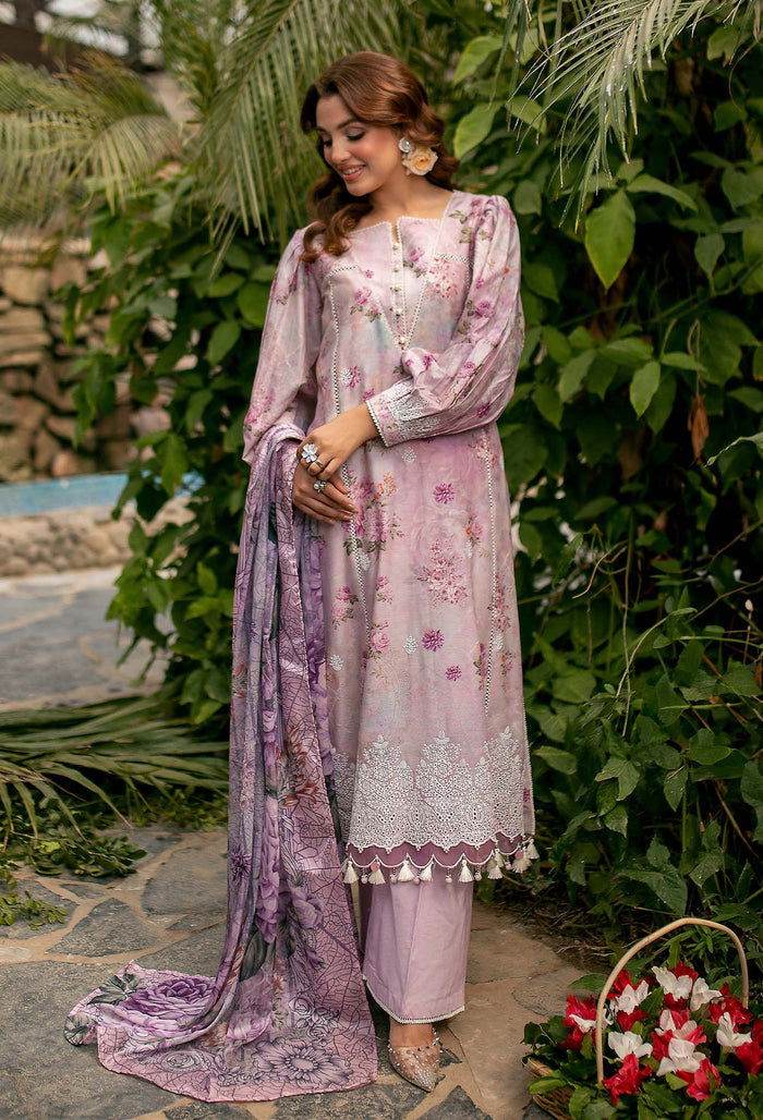 Adan's Prints by Meerab Malik Embroidered Lawn 3pcs - Jotey