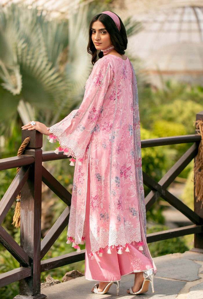 Adan's Prints by Meerab Malik Embroidered Lawn 3pcs - Jotey