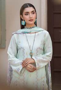 Adans Libas By Zia Embroidered Lawn 3pcs - Jotey