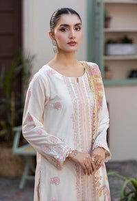 Adans Libas By Zia Embroidered Lawn 3pcs - Jotey