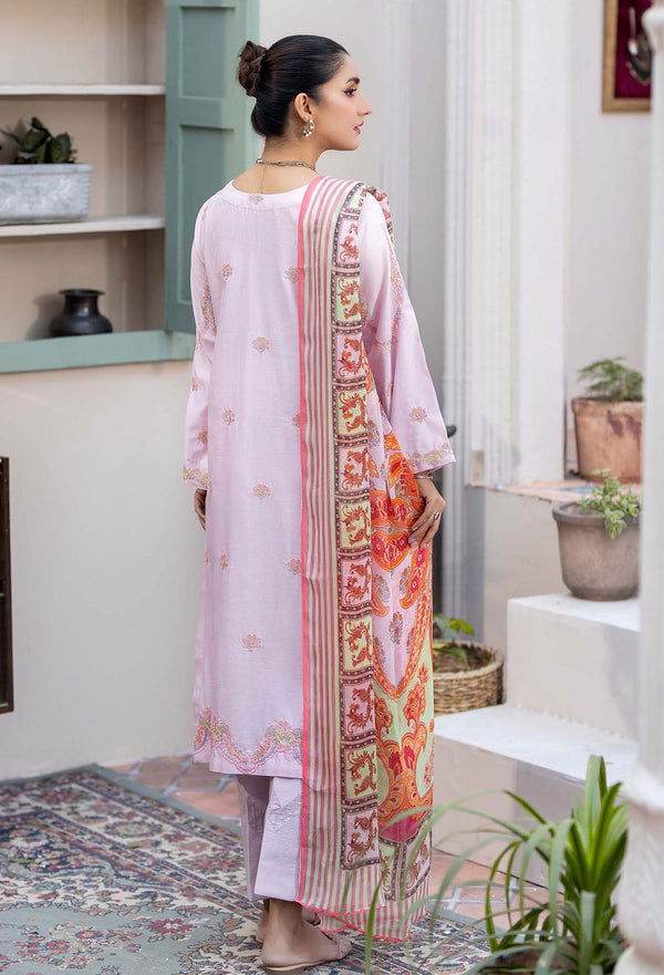 Adans Libas By Zia Embroidered Lawn 3pcs - Jotey
