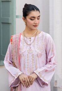 Adans Libas By Zia Embroidered Lawn 3pcs - Jotey