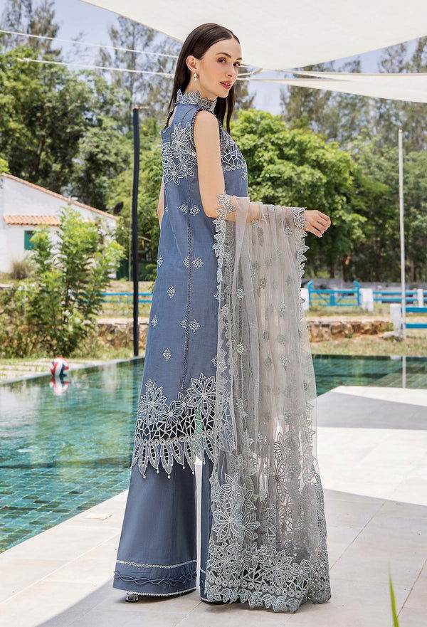 Adans Rarity Glance Embroidered Lawn 3pcs - Jotey