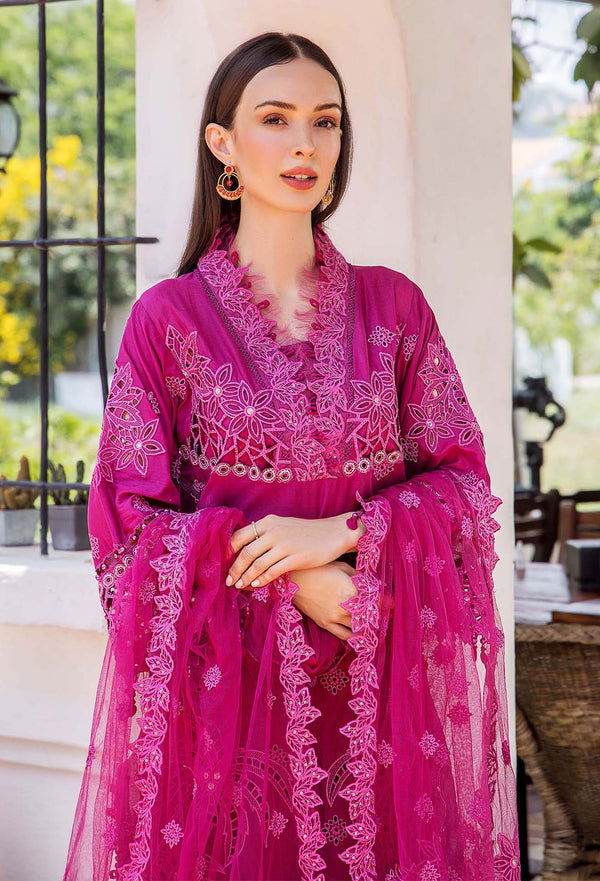 Adans Rarity Glance Embroidered Lawn 3pcs - Jotey