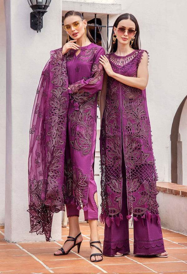 Adans Rarity Glance Embroidered Lawn 3pcs - Jotey