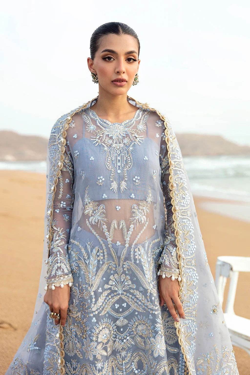 Afrozeh Dastangoi 24 Wedding Formals Unstitched - Jotey