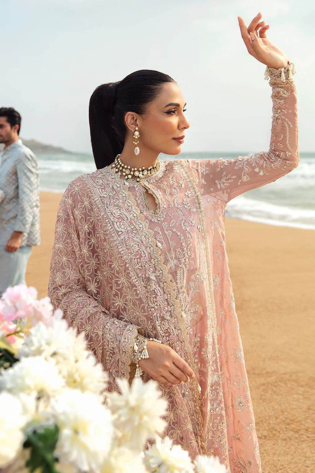 Afrozeh Dastangoi 24 Wedding Formals Unstitched - Jotey