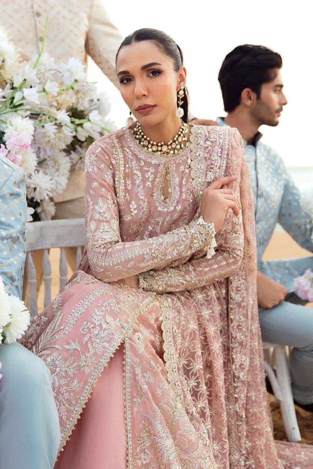 Afrozeh Dastangoi 24 Wedding Formals Unstitched - Jotey