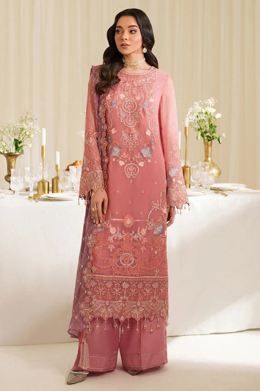 Noore By Imrozia Embroidered Luxury Chiffon Unstitched 3 Piece