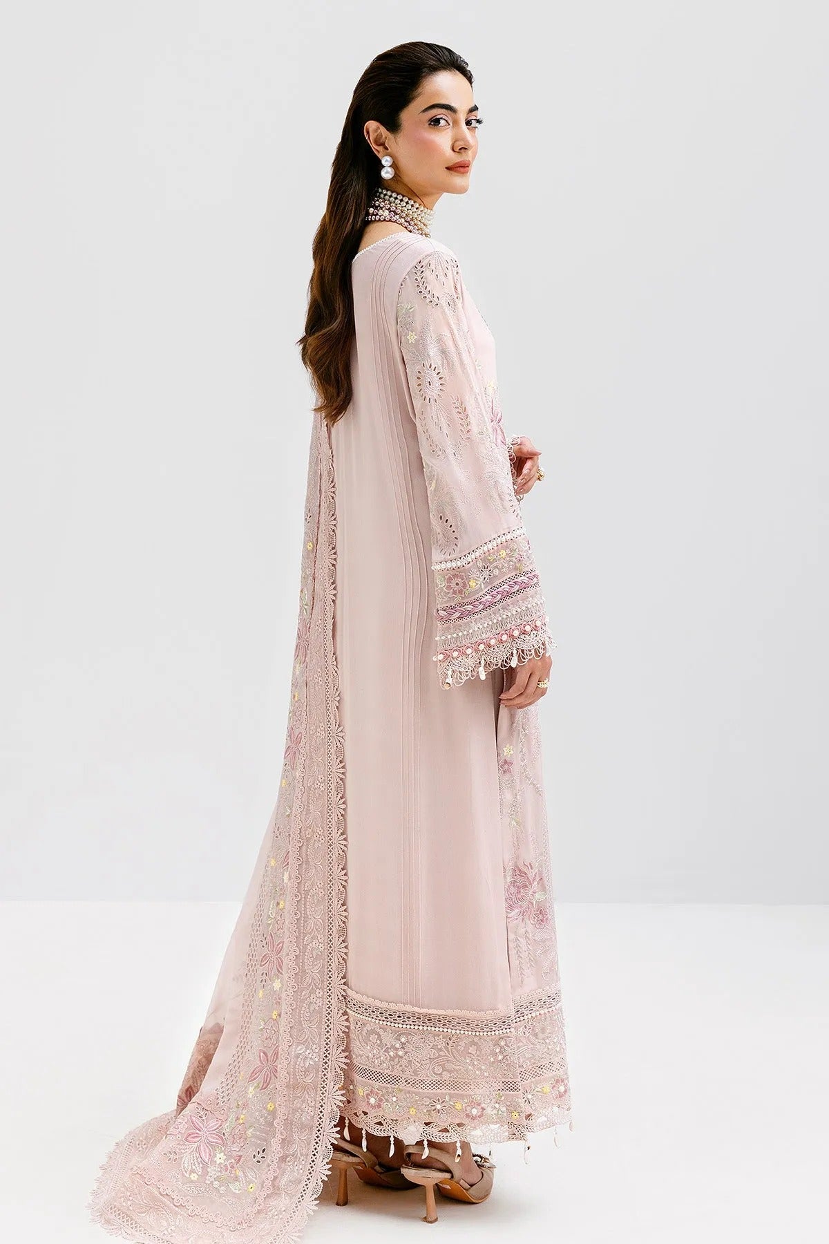 Luxe Serene'25 By Imrozia Embroidered Luxury Georgette Unstitched 3 Piece