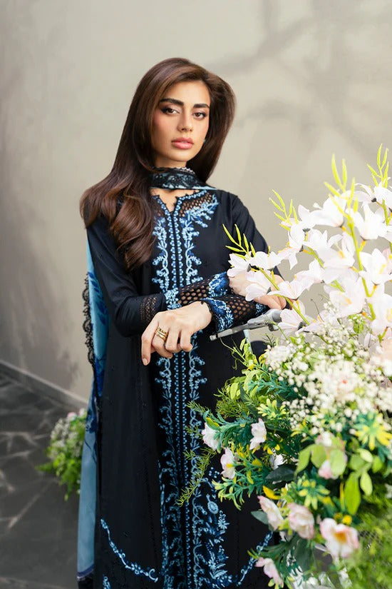 Azure Luxury Lawn'25 Unstitched Three Piece