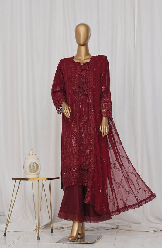 Afsana By Sadabahar Luxury Chiffon Vol-10 Stitched 3pcs - Jotey