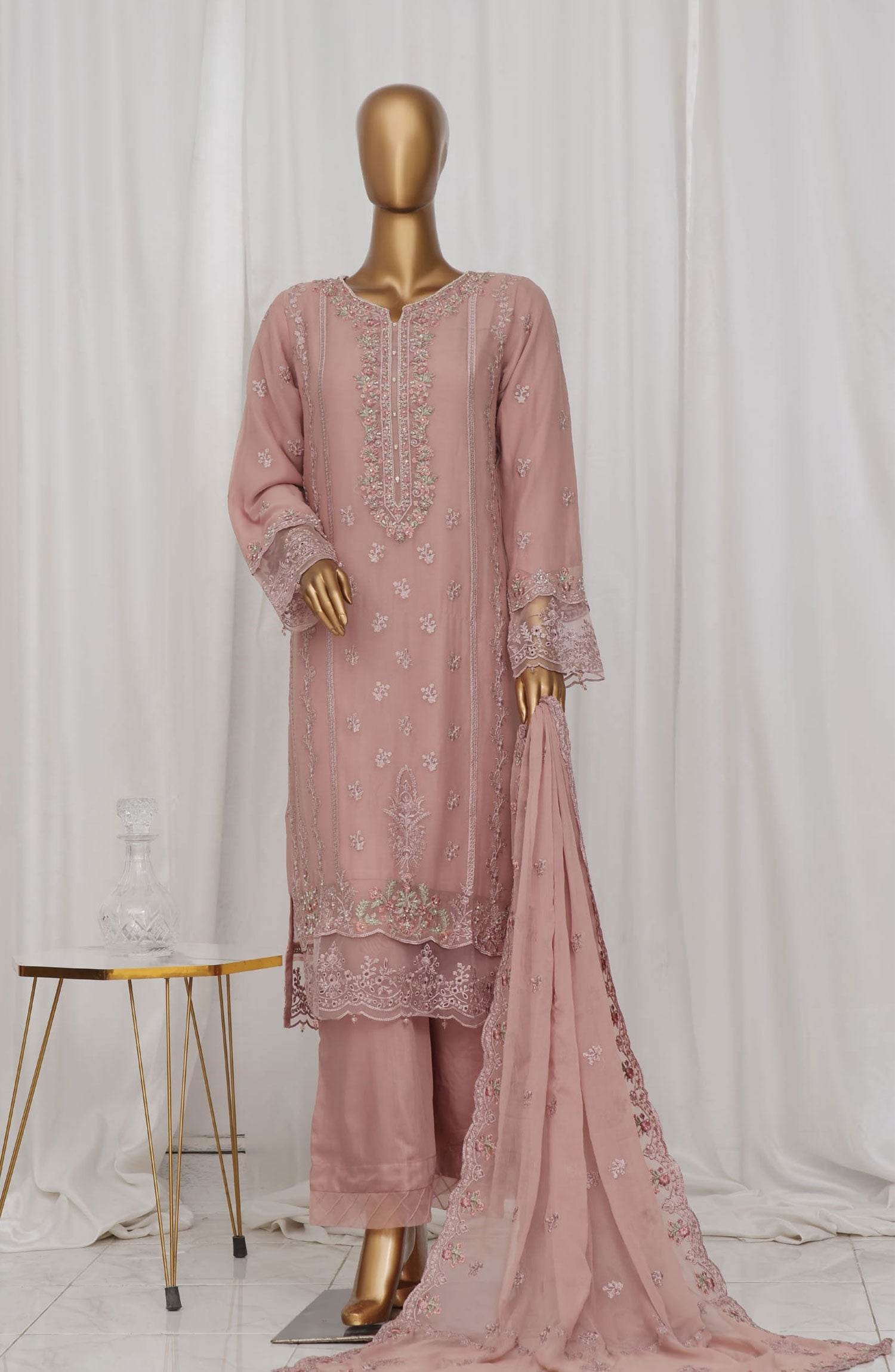 Afsana By Sadabahar Luxury Chiffon Vol-10 Stitched 3pcs - Jotey