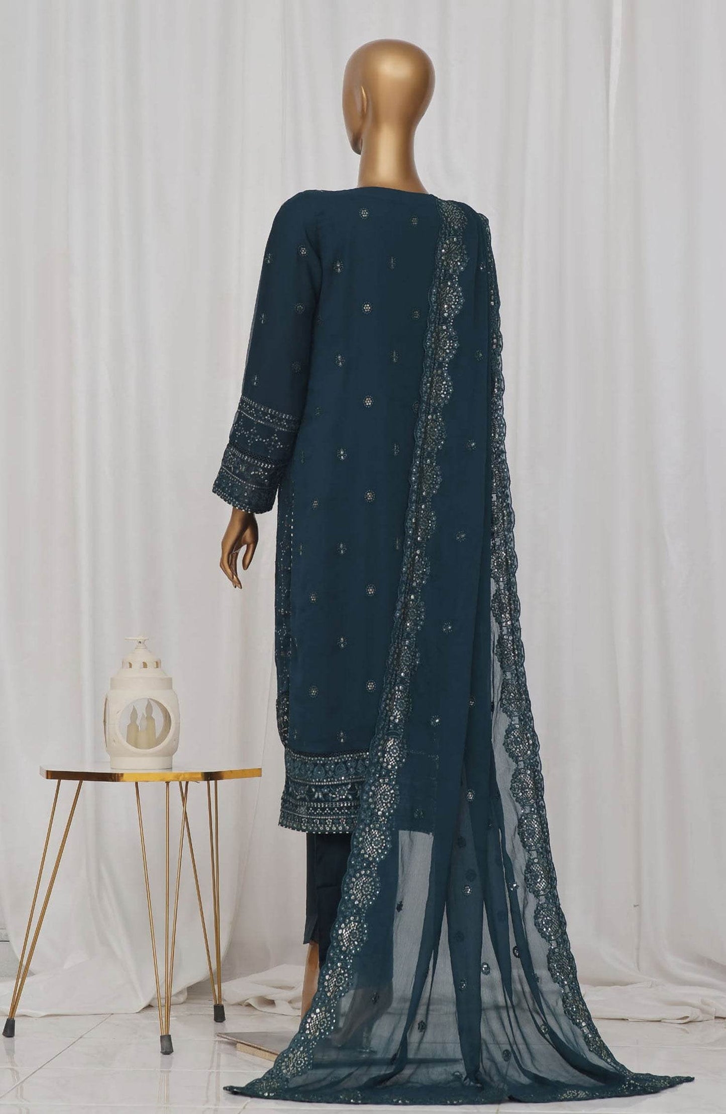 Afsana By Sadabahar Luxury Chiffon Vol-10 Stitched 3pcs - Jotey