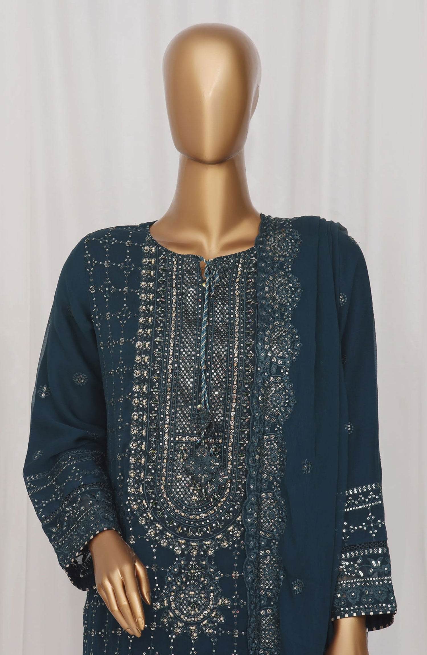 Afsana By Sadabahar Luxury Chiffon Vol-10 Stitched 3pcs - Jotey
