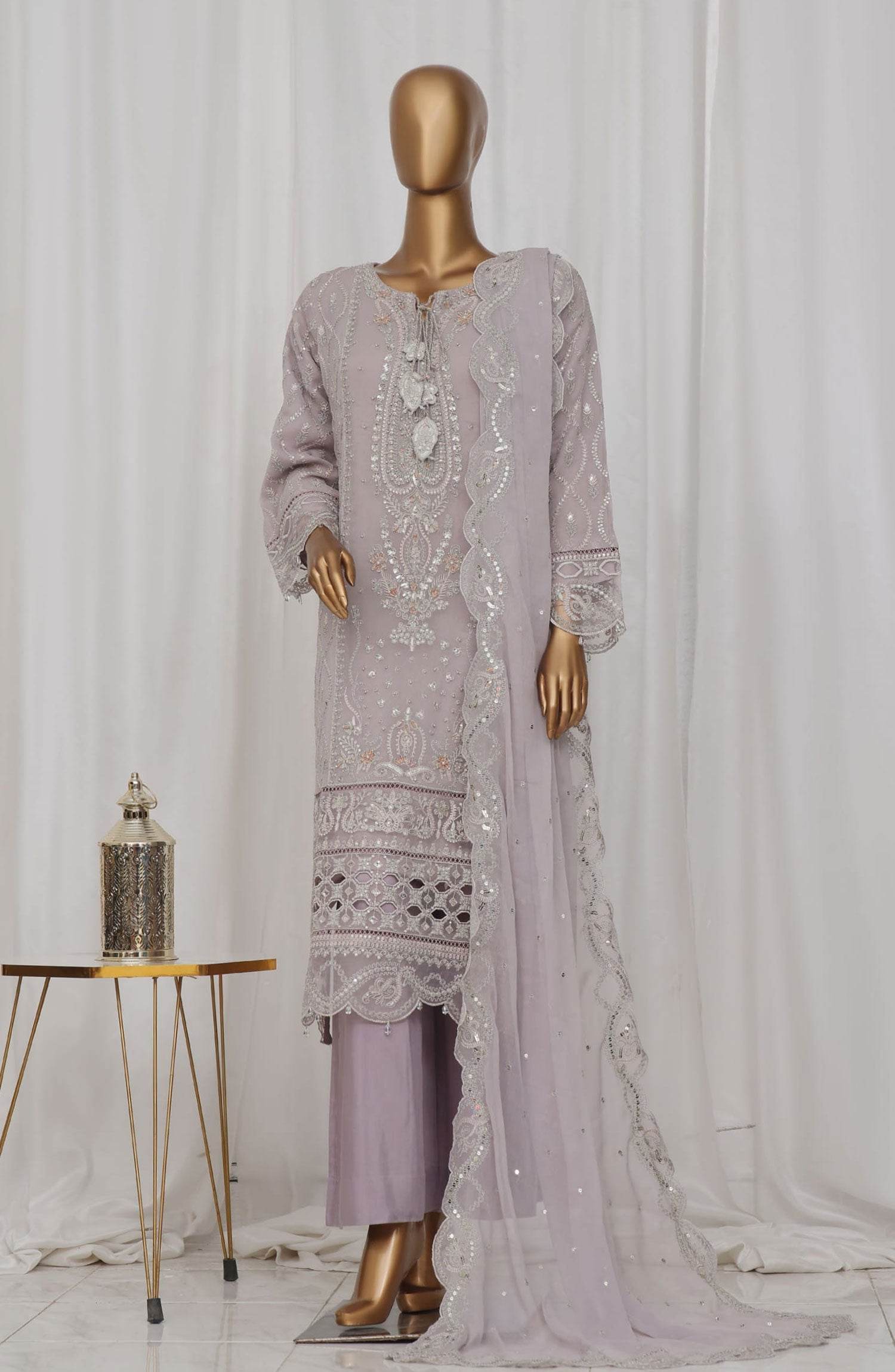 Afsana By Sadabahar Luxury Chiffon Vol-10 Stitched 3pcs - Jotey