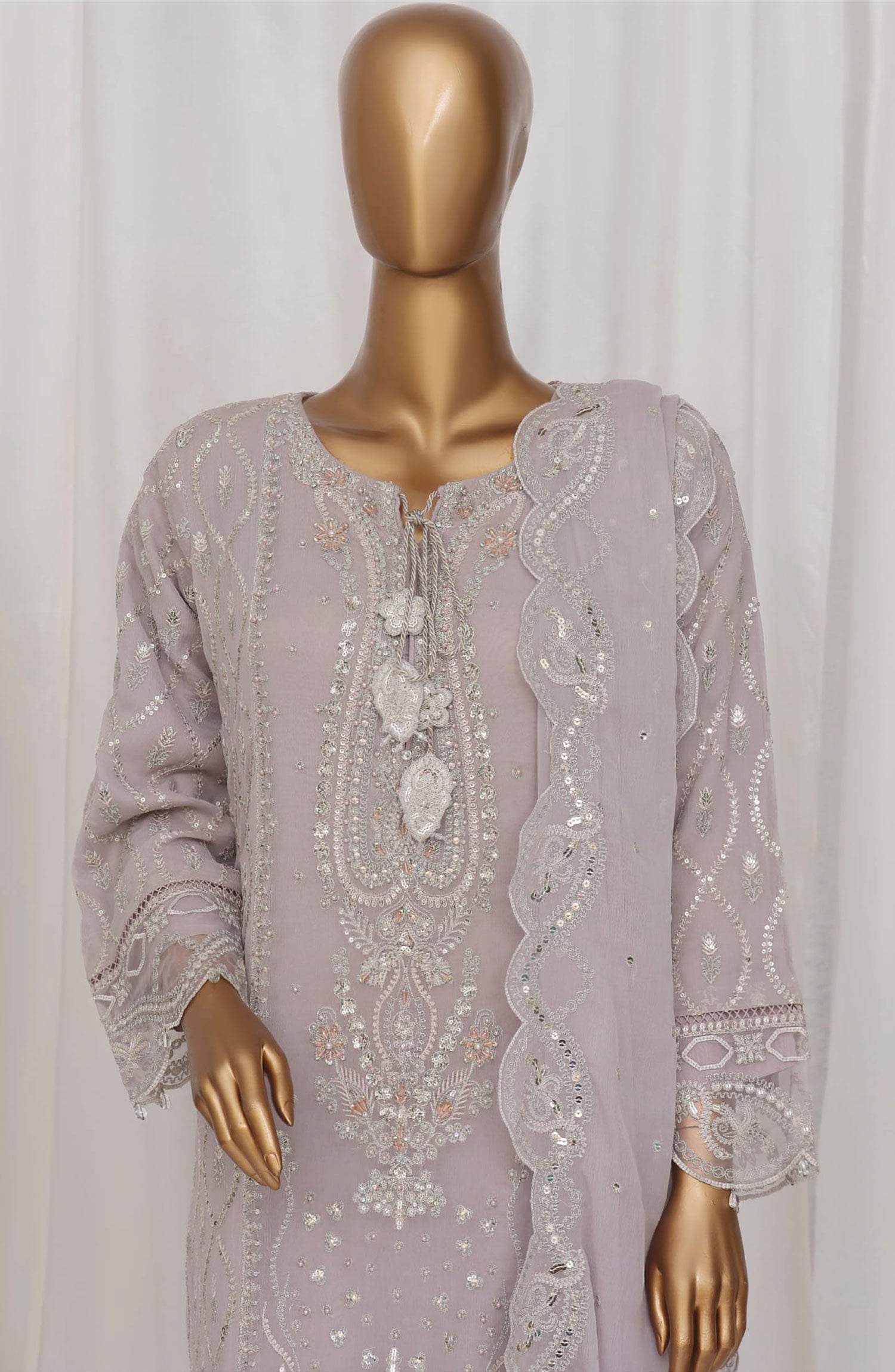 Afsana By Sadabahar Luxury Chiffon Vol-10 Stitched 3pcs - Jotey
