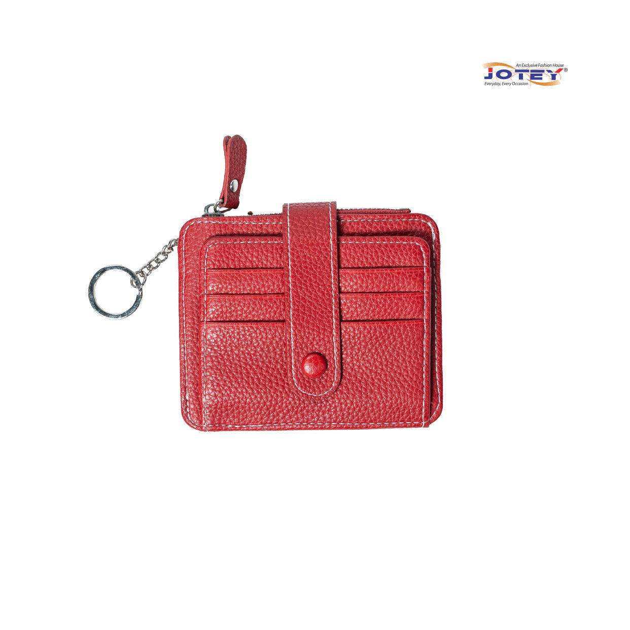 Credit Card Holder Coin Purse Zipper - Jotey