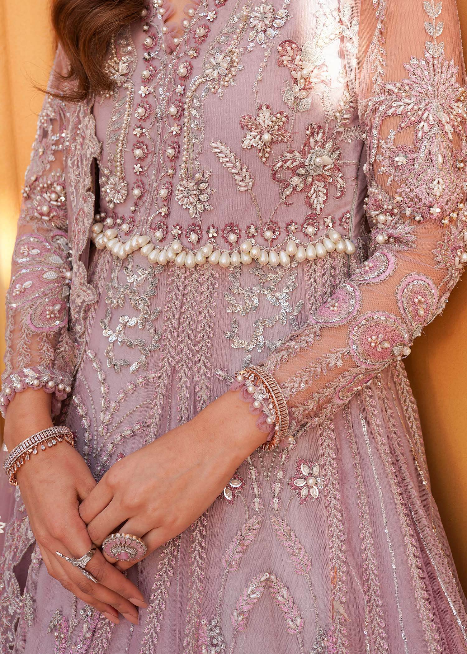 Mehak Yaqoob Luxury Wedding Formals Vol-08 Unstitched 3pcs - Jotey