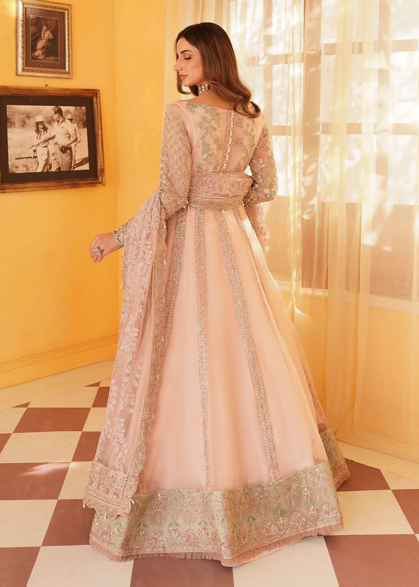 Mehak Yaqoob Luxury Wedding Formals Vol-08 Unstitched 3pcs - Jotey