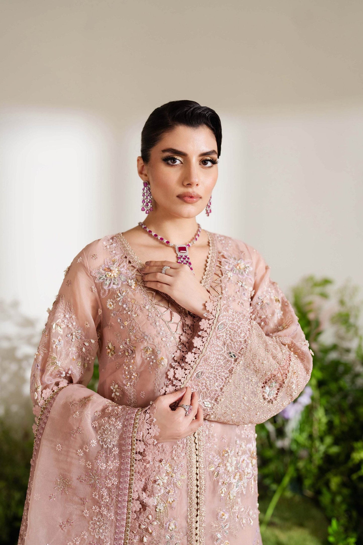 ZOYA & FATIMA REEM Festive Unstitched 4pcs - Jotey