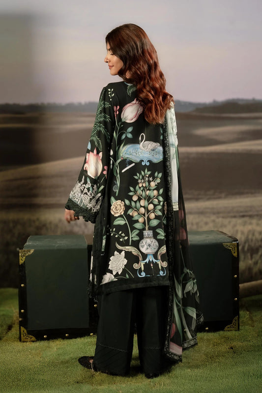 M. Basics By Maria B. Digital Printed & Embroidered Arabic Lawn Unstitched 3 Piece