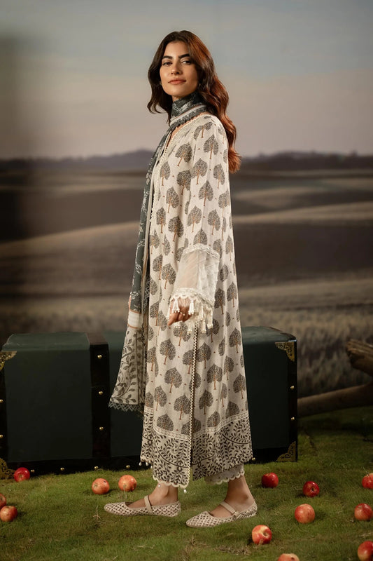 M. Basics By Maria B. Digital Printed & Embroidered Arabic Lawn Unstitched 3 Piece