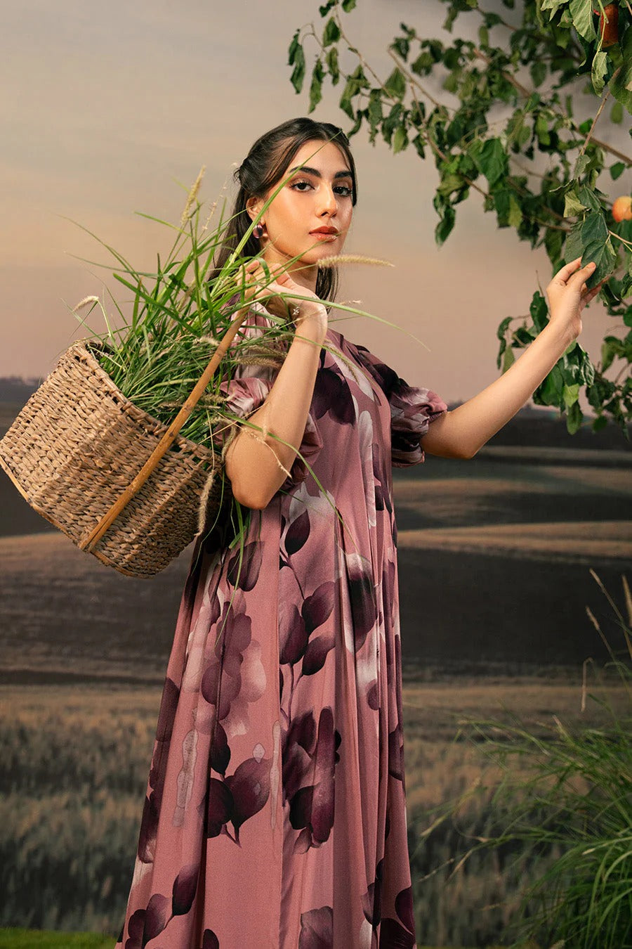 M. Basics By Maria B. Digital Printed & Embroidered Arabic Lawn Unstitched 3 Piece