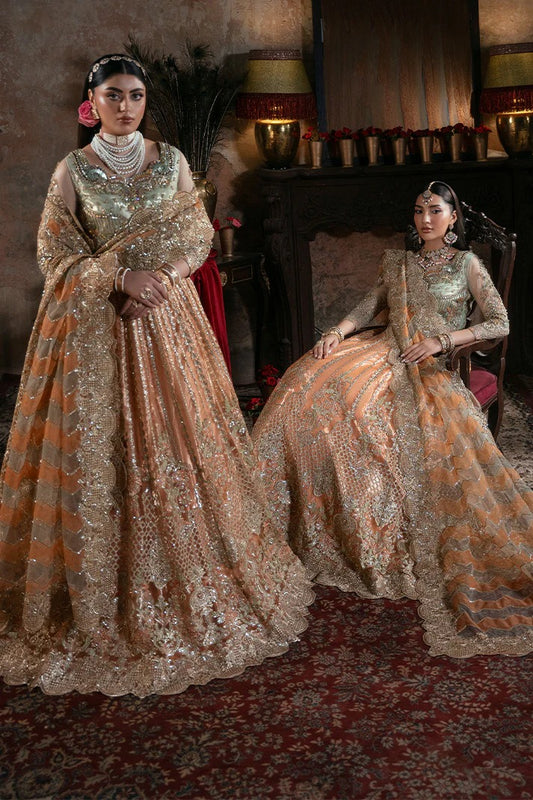 Noor-E-Naaz By Imrozia Embroidered Luxury Net Bridal Collection