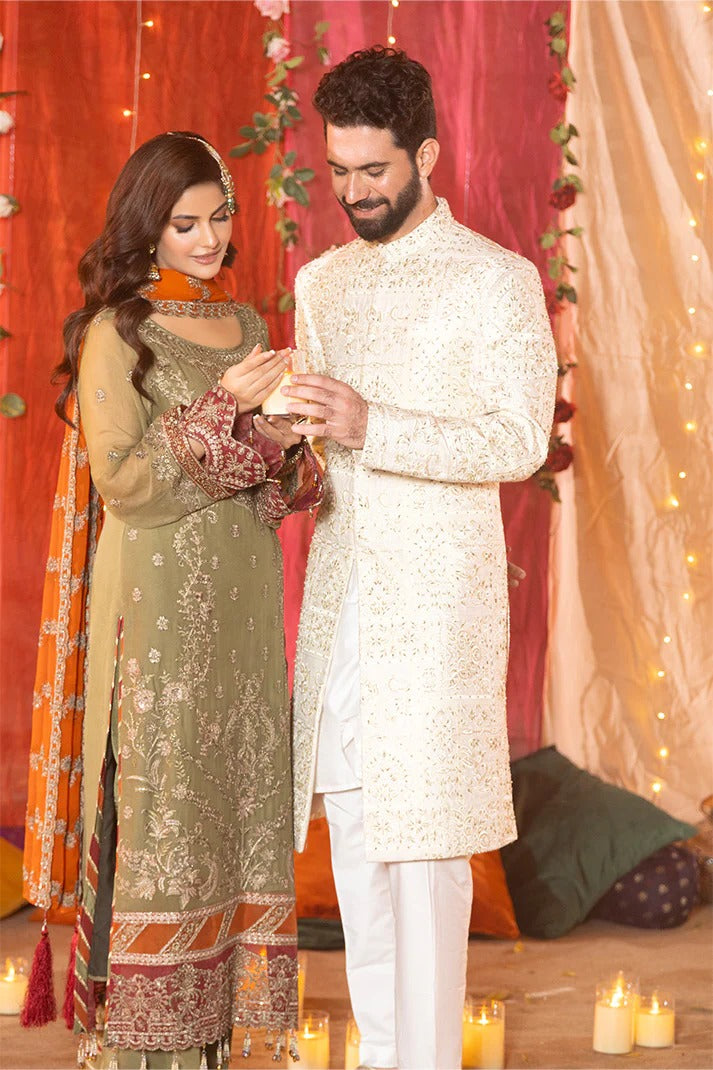 Sagun By Imrozia Embroidered Luxury Chiffon Unstitched 3 Piece