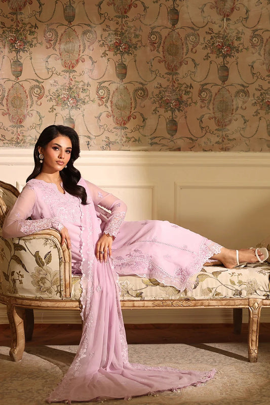 Azure Ensembles Festive'25 Chiffon Unstitched Three Piece