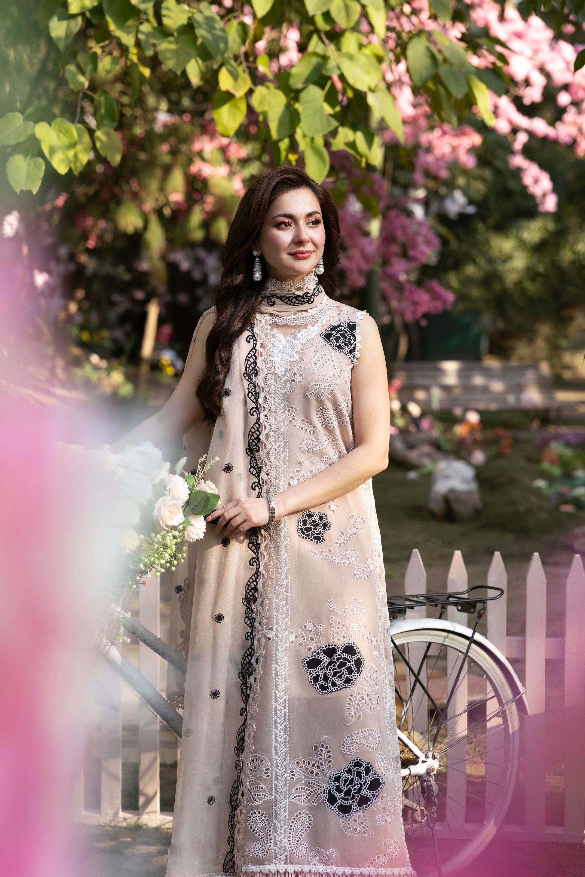 Sable V. Luxury Formal'25 Embroidered Unstitched 4pcs - Jotey