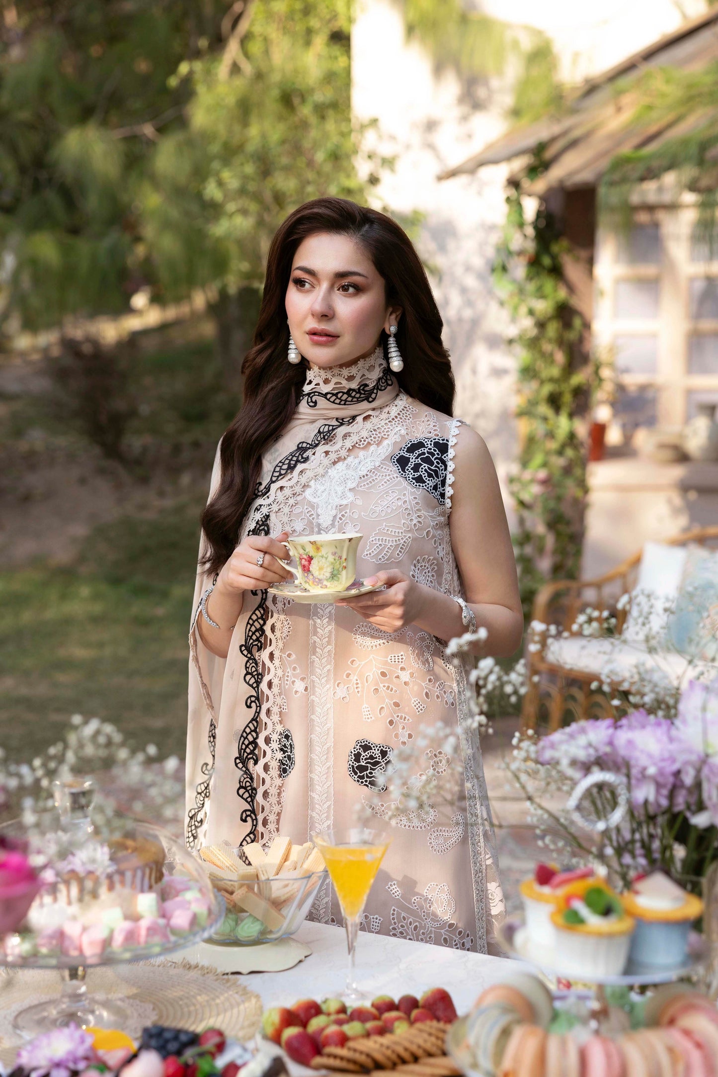 Sable V. Luxury Formal'25 Embroidered Unstitched 4pcs - Jotey