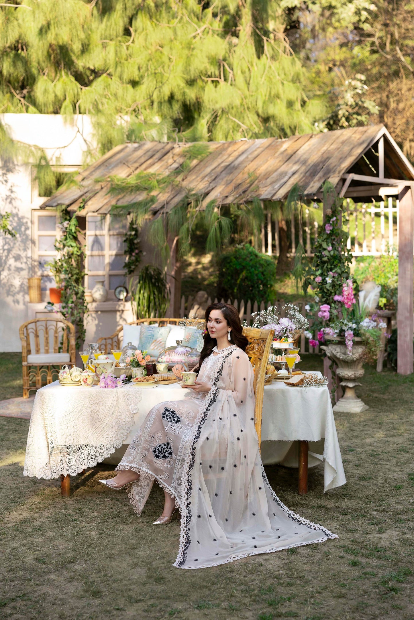 Sable V. Luxury Formal'25 Embroidered Unstitched 4pcs - Jotey