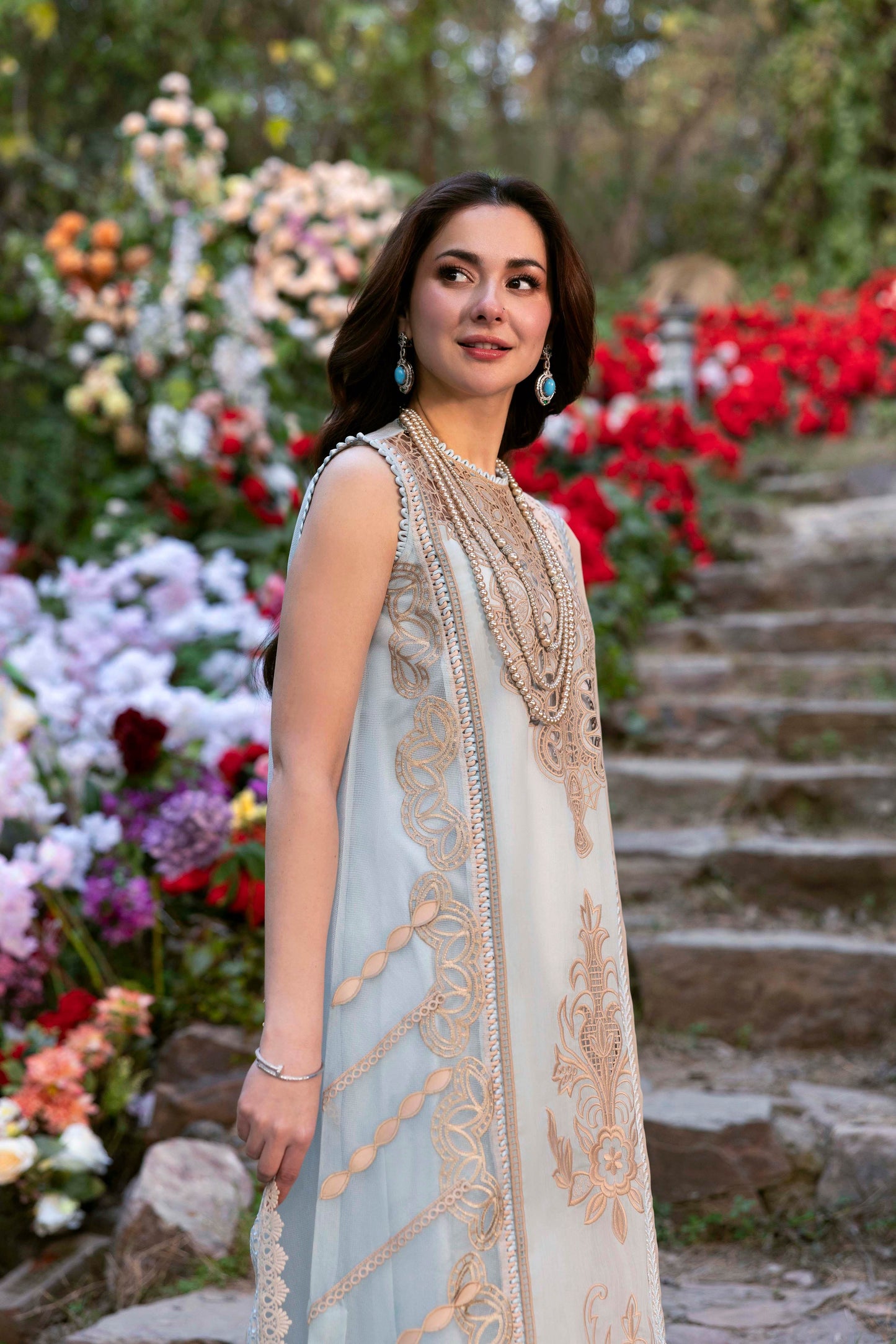 Sable V. Luxury Formal'25 Embroidered Unstitched 4pcs - Jotey