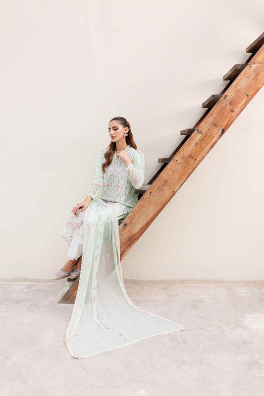 Shiree By Sablev Embroidered Unstitched 3pcs - Jotey