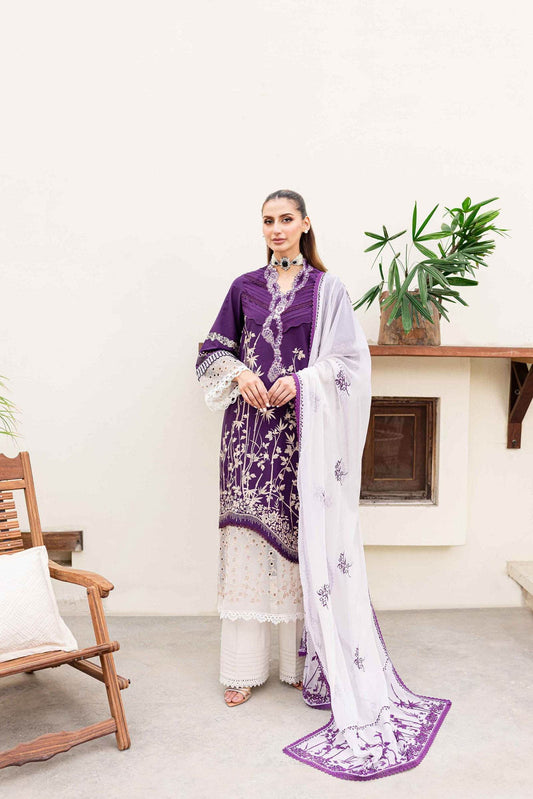 Shiree By Sablev Embroidered Unstitched 3pcs - Jotey