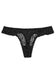 Victorias Secret Cotton Star Flocked Ruffle Thong Panty - Jotey