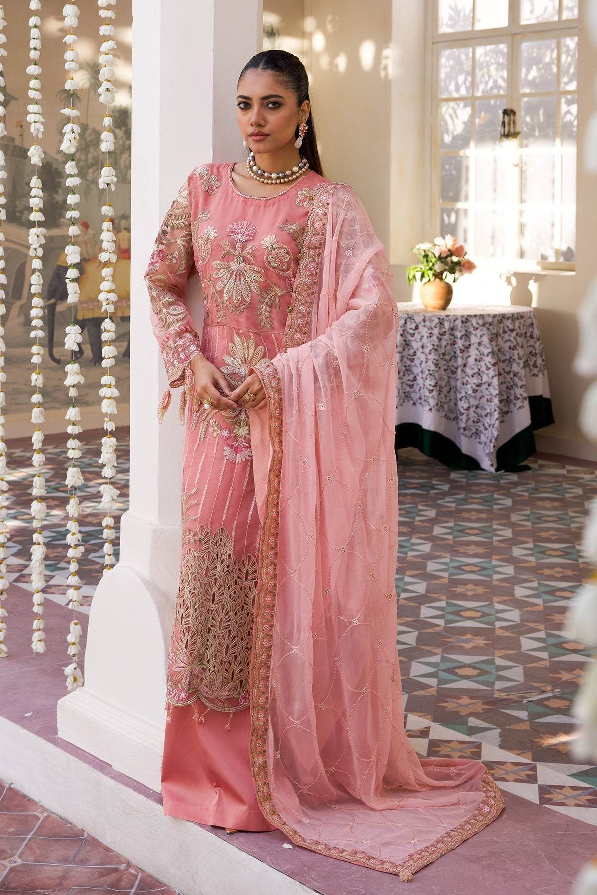 Zeenat Vol 17 Luxury Semi Stitched 3pcs - Jotey