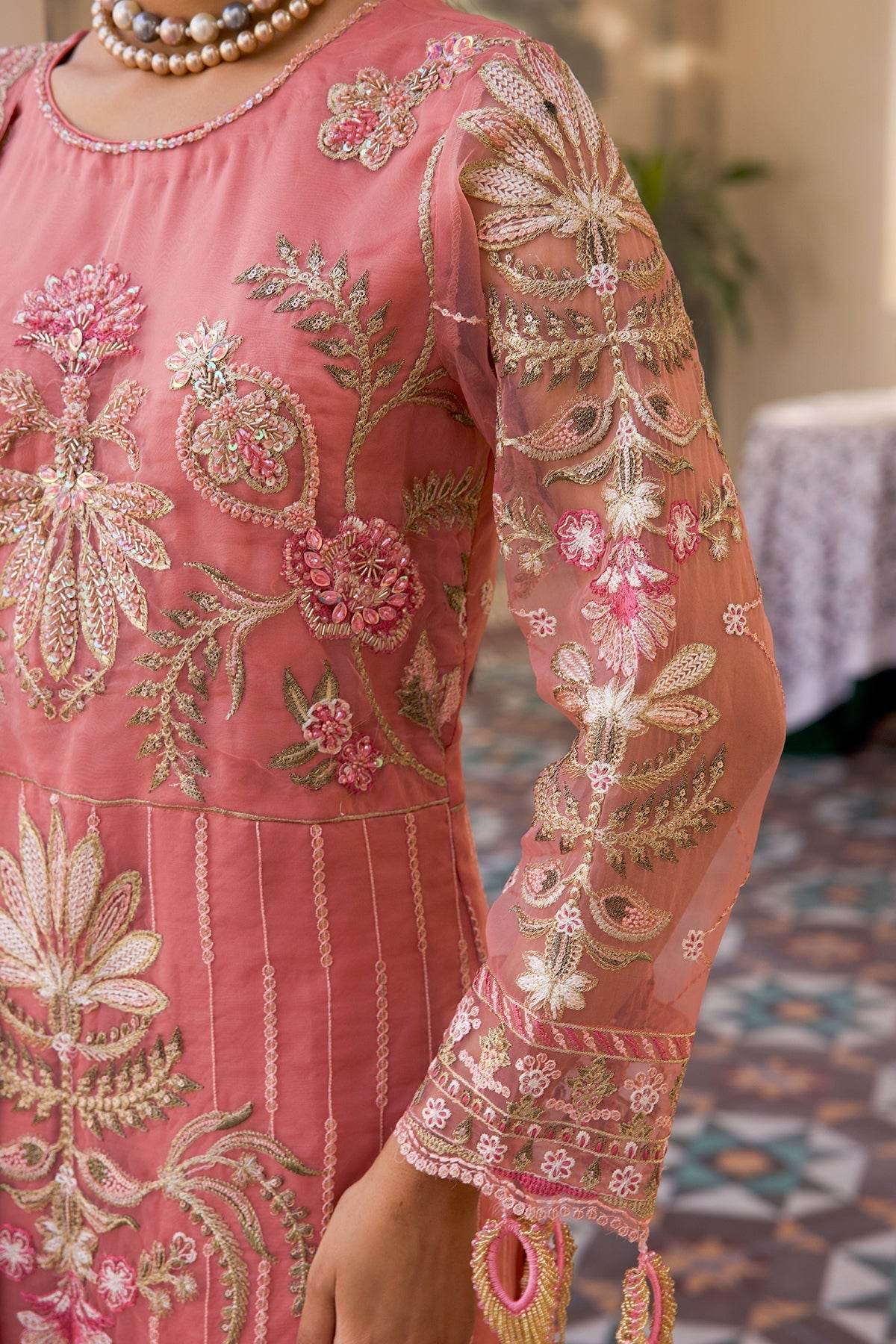 Zeenat Vol 17 Luxury Semi Stitched 3pcs - Jotey