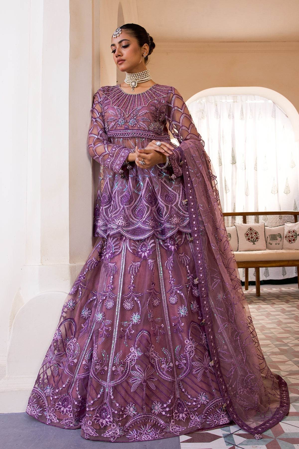 Zeenat Vol 17 Luxury Semi Stitched 3pcs - Jotey