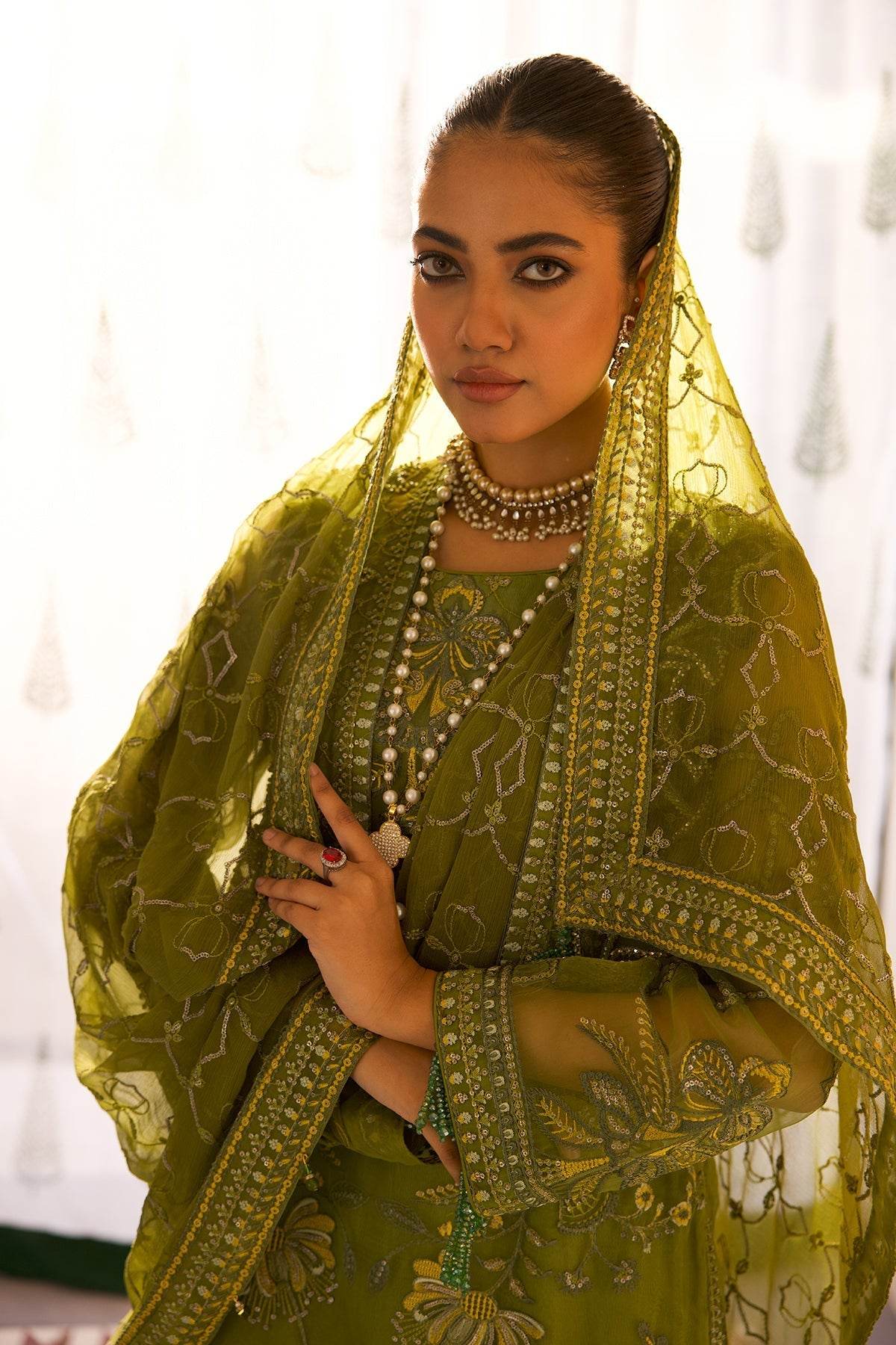 Zeenat Vol 17 Luxury Semi Stitched 3pcs - Jotey