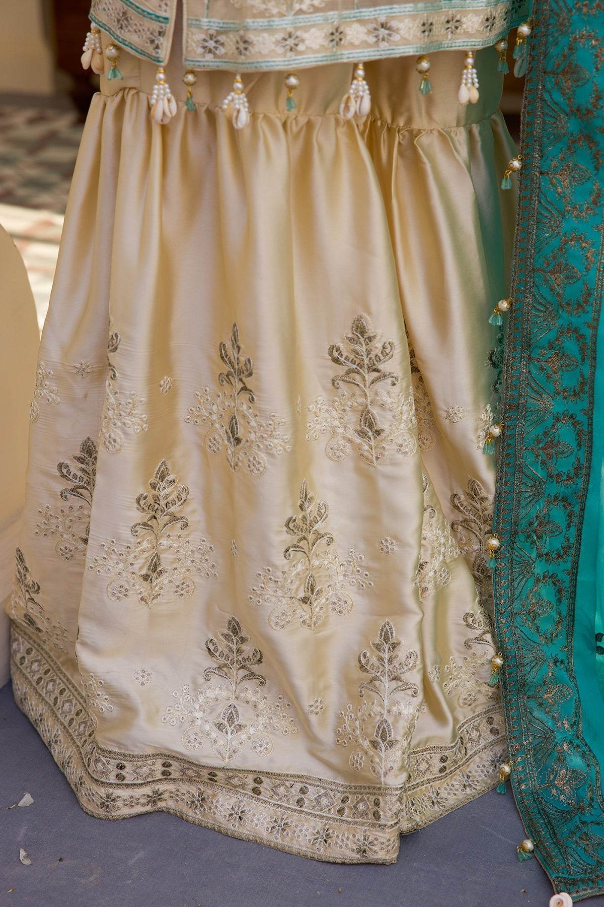 Zeenat Vol 17 Luxury Semi Stitched 3pcs - Jotey