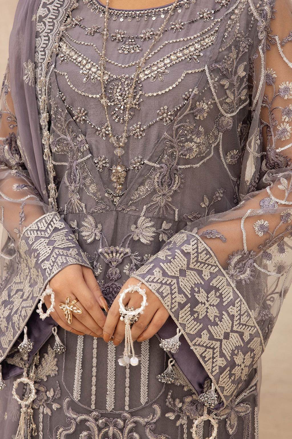 Zeenat Vol 18 Luxury EMB. Semi Stitched 3pcs - Jotey