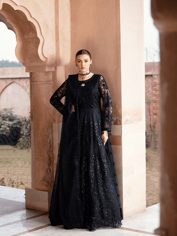 Zeenat Vol 19 Luxury EMB. Semi Stitched 3pcs - Jotey
