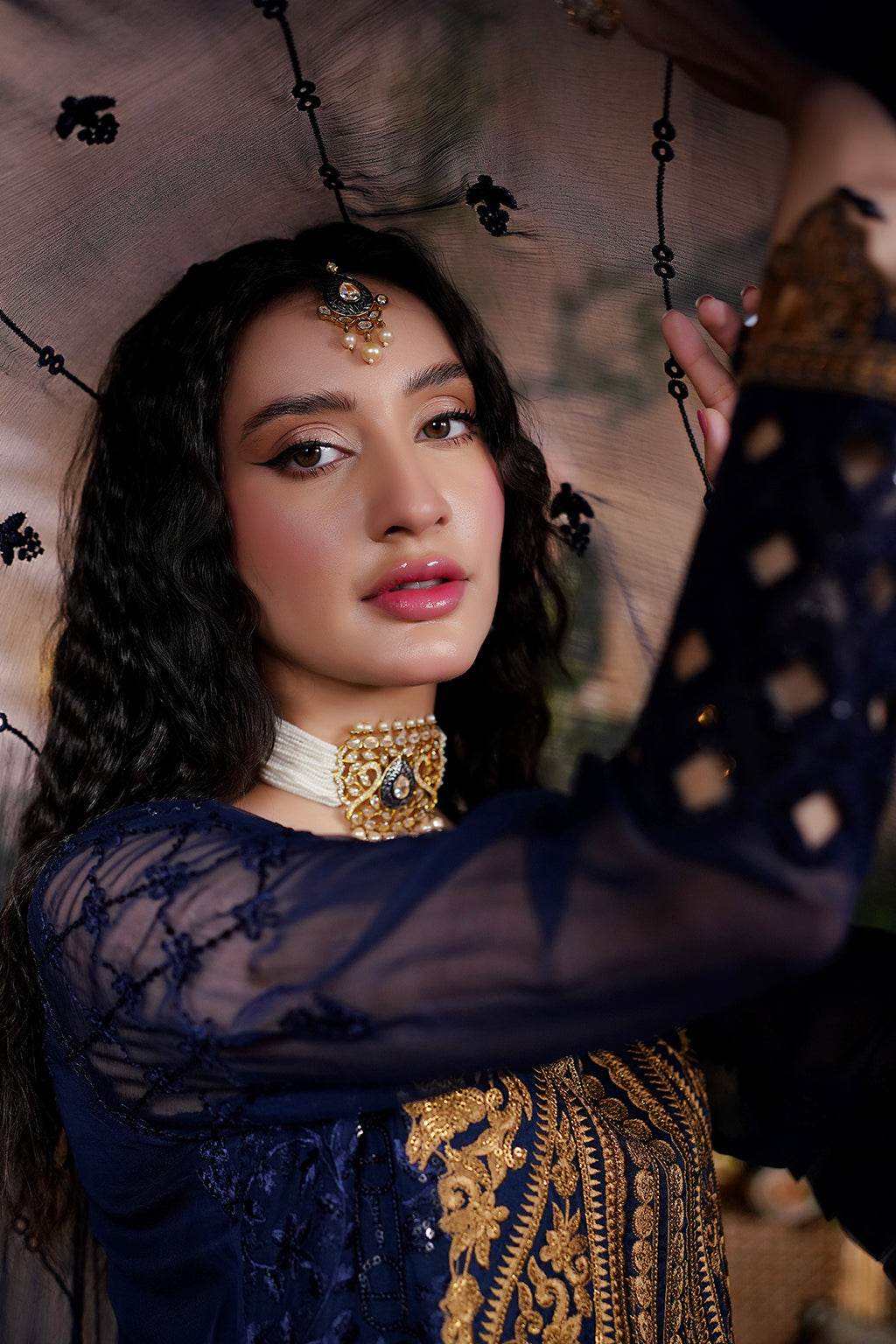 Aarzu Luxury Embroidered Vol-03 Unstitched 3Pcs - Jotey