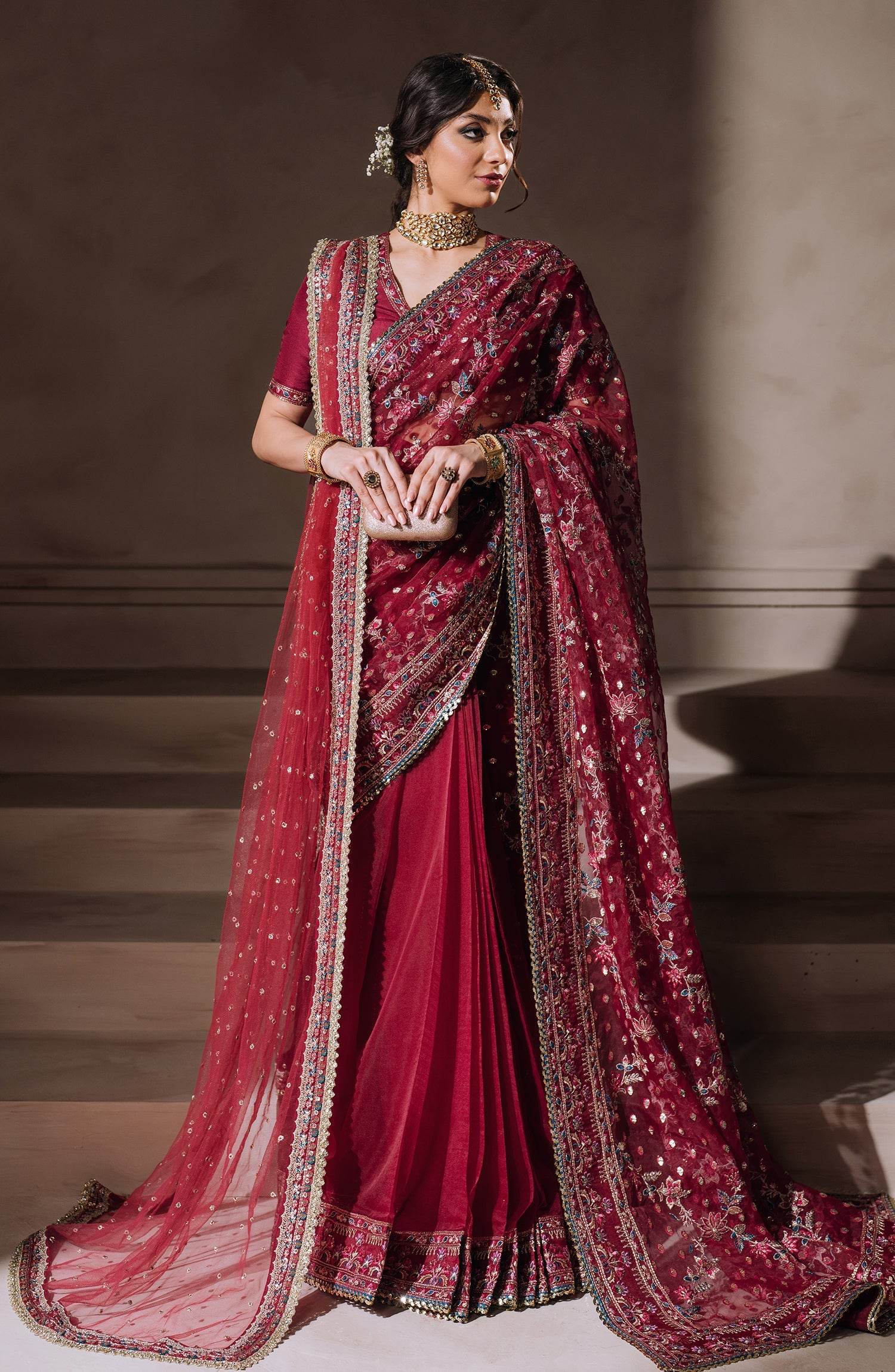 Zevk By Bushra Paracha Luxury Unstitched 3pcs - Jotey